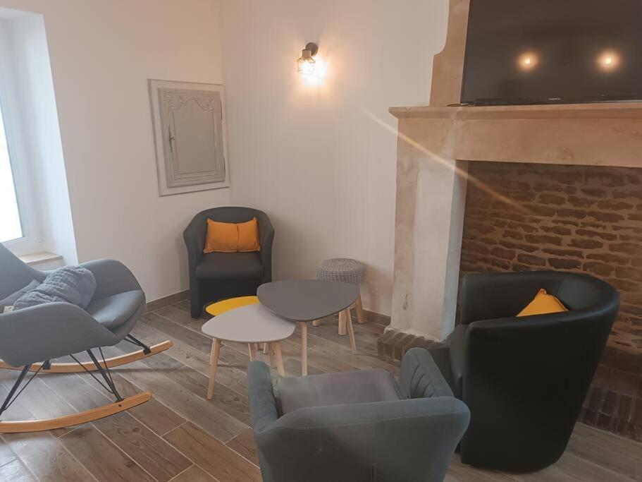 Les Deux Pieds Sous La Couette Villa Saint-Aubin-Sur-Mer  Eksteriør billede